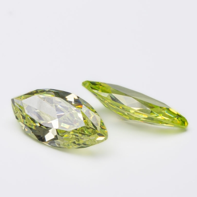 Zirkonia peridot Marquise